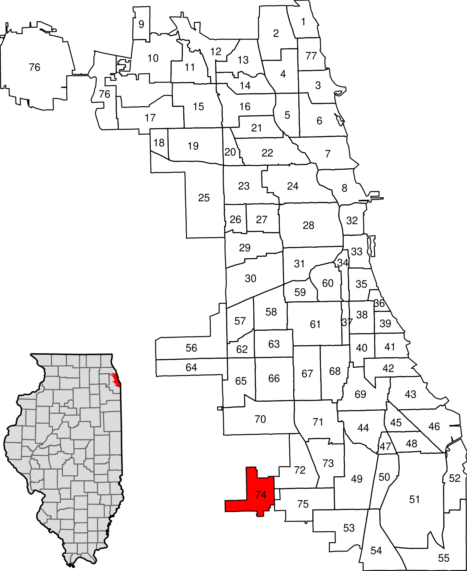 MtGreenwood Location