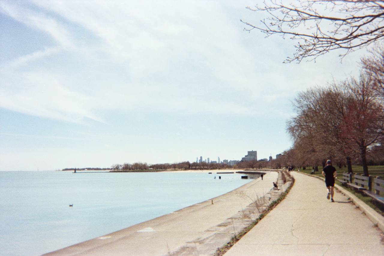 View of Lake Michigan